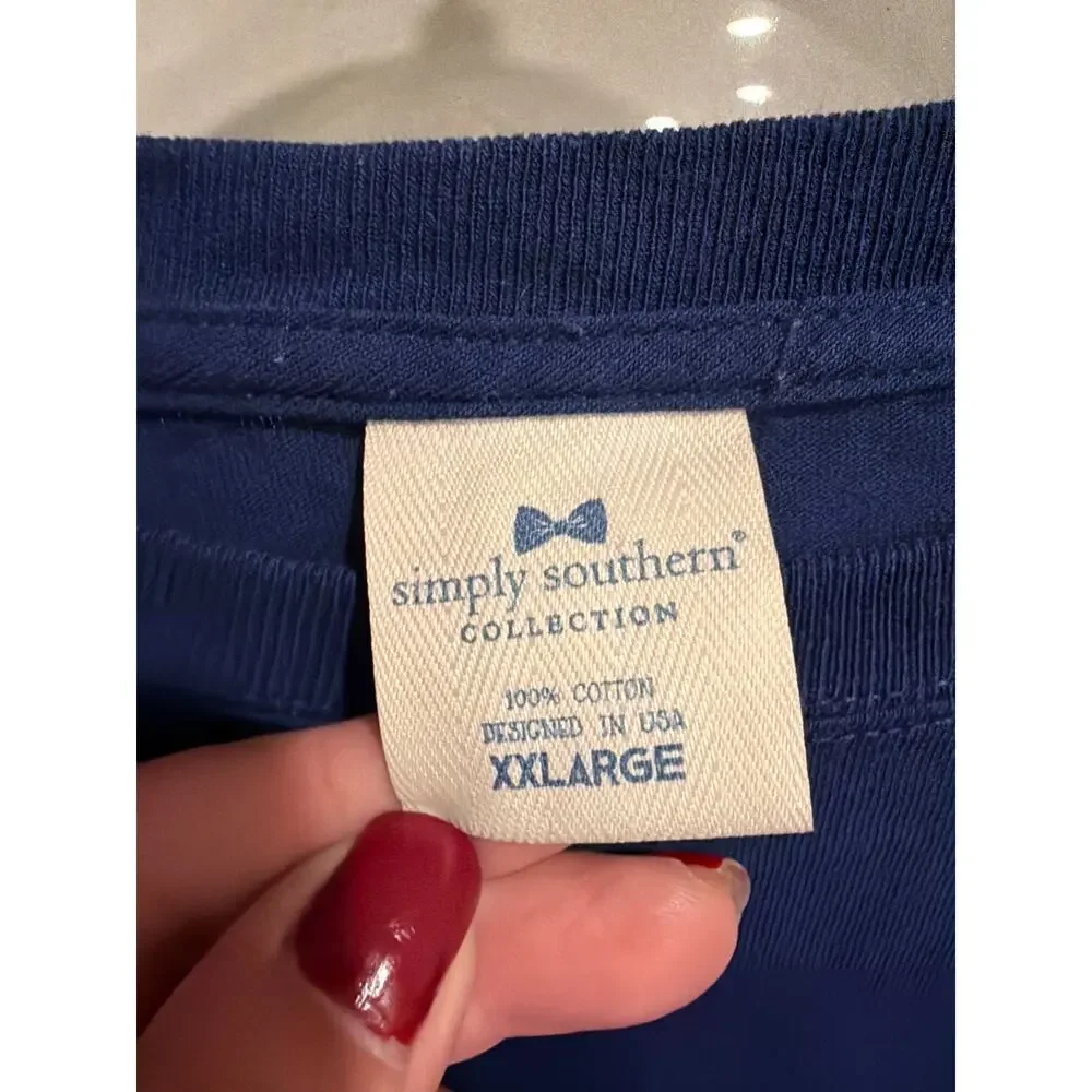 Simply Southern size XXL long sleeve tee Look At The Stars - Picture 3 of 3